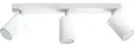 Deckenleuchte RING 3 wei&szlig; 3xGU10 10W Stahl 16x6x45cm Sollux Lighting