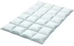 K&uuml;nsem&uuml;ller Daunenbettdecke, Labrador 4 x 6 Warm, 100% Daunen - Blau