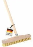 Wischer-Schrubber 28cm Breit ppn Rheinischer Wischer Scheuerb&uuml;rste mit Stiel 120cm