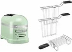 KitchenAid Set 2, 2-Scheiben Toaster Artisan 5KMT2204 Pistazie - Gr&uuml;n