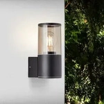 BRILLIANT Au&szlig;enwandleuchte Sergioro | dekorative Outdoorleuchte | anthrazit |...