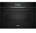 Siemens Einbau-Kompaktbackofen 60 x 45 cm CB734G1B1 - Schwarz Siemens Einbau-Kompaktbackofen 60 x 45 cm CB734G1B1 - Schwarz
