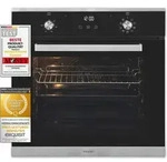 Exquisit Einbaubackofen EBE76-9-H-020 inox | Energieeffizienzklasse A | 75,6 l