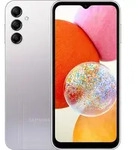 Samsung Galaxy A14 , 16,8 cm (6.6"), 1080 x 2408 Pixel, 4 GB, 128 GB, 50 MP, Silber -