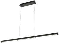 Ling LED-Pendelleuchte 40 W 4800 lm 3000 K, Geh&auml;use aus schwarzem Metall und