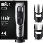 Braun HC7390, Schwarz, Grau, 3 mm, 3,5 cm, Kopf, 5 Jahr(e), Akku - Schwarz/Grau