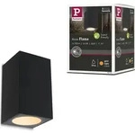 Paulmann LED Wandleuchte Flame insektenfreundlich - Grau/Schwarz