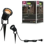 Paulmann LED Gartenstrahler Goldlicht insektenfreundlich - Schwarz