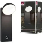 Paulmann LED Au&szlig;enwandleuchte Puka seewasserresistent - Grau/Schwarz