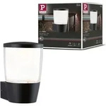 Paulmann LED Au&szlig;enwandleuchte Bako seewasserresistent - Grau/Schwarz