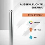 Ledvance Außenleuchte Endura Style Cylinder stahl - Silber Ledvance Außenleuchte Endura Style Cylinder stahl - Silber