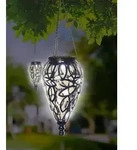 GLOBO Solarleuchte Garten Tropfen 10cm Solarlampe Au&szlig;en Au&szlig;enleuchte Solar 36131 -