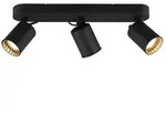 Trio Leuchten Strahler Pago 803500332, Metall Schwarz matt, exkl. 3x GU10 - Schwarz