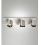 Modo Modern 3-flammiger Strahler aus Aluminium-Druckguss, Farbe: Geb&uuml;rstetes