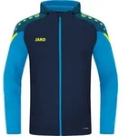 JAKO Unisex Kapuzenjacke Performance, Farbe:marine/JAKO blau, Gr&ouml;&szlig;e:M - Blau - M