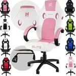 Elite Gaming Stuhl EXODUS | B&uuml;rostuhl Ergonomisch - Schreibtischstuhl - PC Gamer