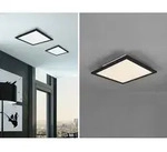 TRIO r62323032, 3000 K, 1600 lm, IP20, Schwarz - Schwarz