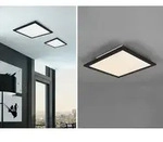 TRIO r62324532, 3000 K, 2300 lm, IP20, Schwarz - Schwarz