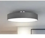 TRIO-Leuchten Deckenleuchte HOTEL DH 65x17 cm grau Deckenlampe - Grau