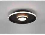 Trio LED Deckenleuchte ASCARI &Oslash; 40cm Schwarz matt - Schwarz