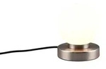 Trio - Tischlampe PRINZ II - Grau - 12x12x15 cm - Wei&szlig;