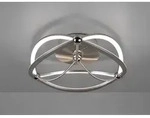 Designer LED Deckenleuchte CHARIVARI Silber matt, &Oslash; 41cm - Silber