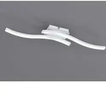 LED Deckenleuchte ROUTE 2 flammig Metall Wei&szlig; 56x9cm Neutralwei&szlig; - Wei&szlig;