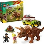 LEGO 76959 Jurassic Park Triceratops-Forschung, Dinosaurier Spielzeug mit Figur und