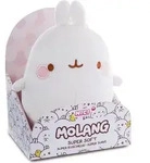 Nici 47748 - Molang - Hase Molang, 24 cm - Rosa/Wei&szlig;