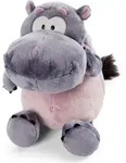 NICI Pl&uuml;sch Nilpferd DJ Nilbert 25cm , GR&Uuml;N