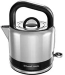 RUSSELL HOBBS Wasserkocher Distinctions 26420-70 Edelstahl Schwarz 2400W 1,5...