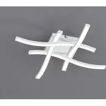 TRIO ROUTE &ndash; R62474131, 4 Gl&uuml;hbirne(n), LED, 600 lm, IP20, Wei&szlig; - Wei&szlig;