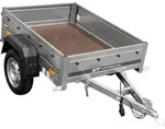 Kleiner Anh&auml;nger Garden Trailer 150 KIPP 150x106 cm 750kg