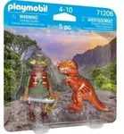 PLAYMOBIL DuoPack Abenteurer mit T-Rex, 4 Jahr(e), Mehrfarbig, Kunststoff - Bunt