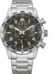 Citizen CA0790-83E Eco Drive Uhr Herrenuhr Edelstahl Chrono Silber - Schwarz