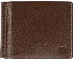 Braun B&uuml;ffel Geldklammer Kartenetui Prato RFID Dollarclip 8CS Brown braun - Braun