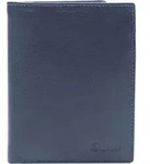 Esquire Leder Geldb&ouml;rse Viktoria Wallet Navy dunkelblau - Dunkelblau