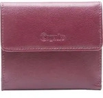 Esquire Leder Geldb&ouml;rse Viktoria Little Wallet Bordeaux dunkelrot - Rot