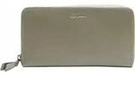 Esquire Leder Geldb&ouml;rse Peru Zip Around Wallet Olive olivgr&uuml;n - Olive