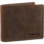 GreenLand Nature Leder Geldb&ouml;rse Monte Wallet RFID Brown braun - Braun