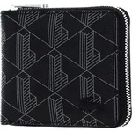 Lacoste The Blend - Geldb&ouml;rse 3cc 11 cm RFID (monogram noir gris) - Schwarz