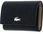 LACOSTE Geldb&ouml;rse Compact Wallet Noir Krema schwarz - Schwarz