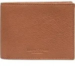 Marc O'Polo Leder Geldb&ouml;rse Pete Wallet With Flap Classic Cognac hellbraun -