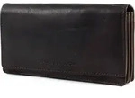 Spikes & Sparrow Geldb&ouml;rse RFID Leder 17 cm - Braun