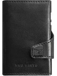 TRU VIRTU Click & Slide, Schwarz, Aluminium, Leder, Einfarbig, Nappa Black, 12