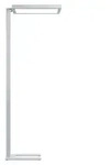 Zumtobel LED-Stehleuchte EPURIA DI 940 Sensor silber