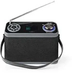 Nedis DAB+ Radio - Tisch Ausf&uuml;hrumg - DAB+ / FM - 2.40 " - Farbbildschirm -
