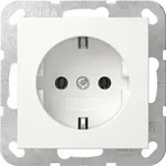 GIRA System 55, Schuko, Wei&szlig;, 220 - 250 V, 50/60 Hz, 5 - 35 &deg;C, 32 mm - Wei&szlig;