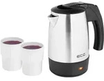 ECG RK 550 Travel | Reisewasserkocher | 0,5 l | 1000 W | Betriebsanzeige | Auto-Off 