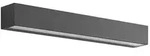 Lucande LED-Wandleuchte Lengo, 50cm, anthrazit, down, 3.000K - Schwarz